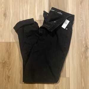 High rise OG straight old navy pants- size 6